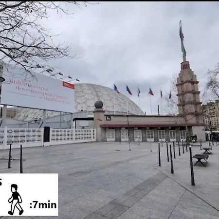 A Cote Du Parc Des Expositions Porte De Versailles, Proche Metro Apartman *