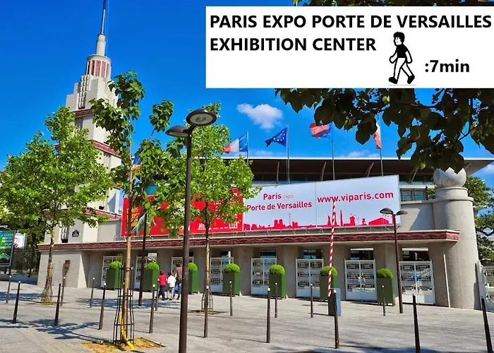 Διαμέρισμα A Cote Du Parc Des Expositions Porte De Versailles, Proche Metro